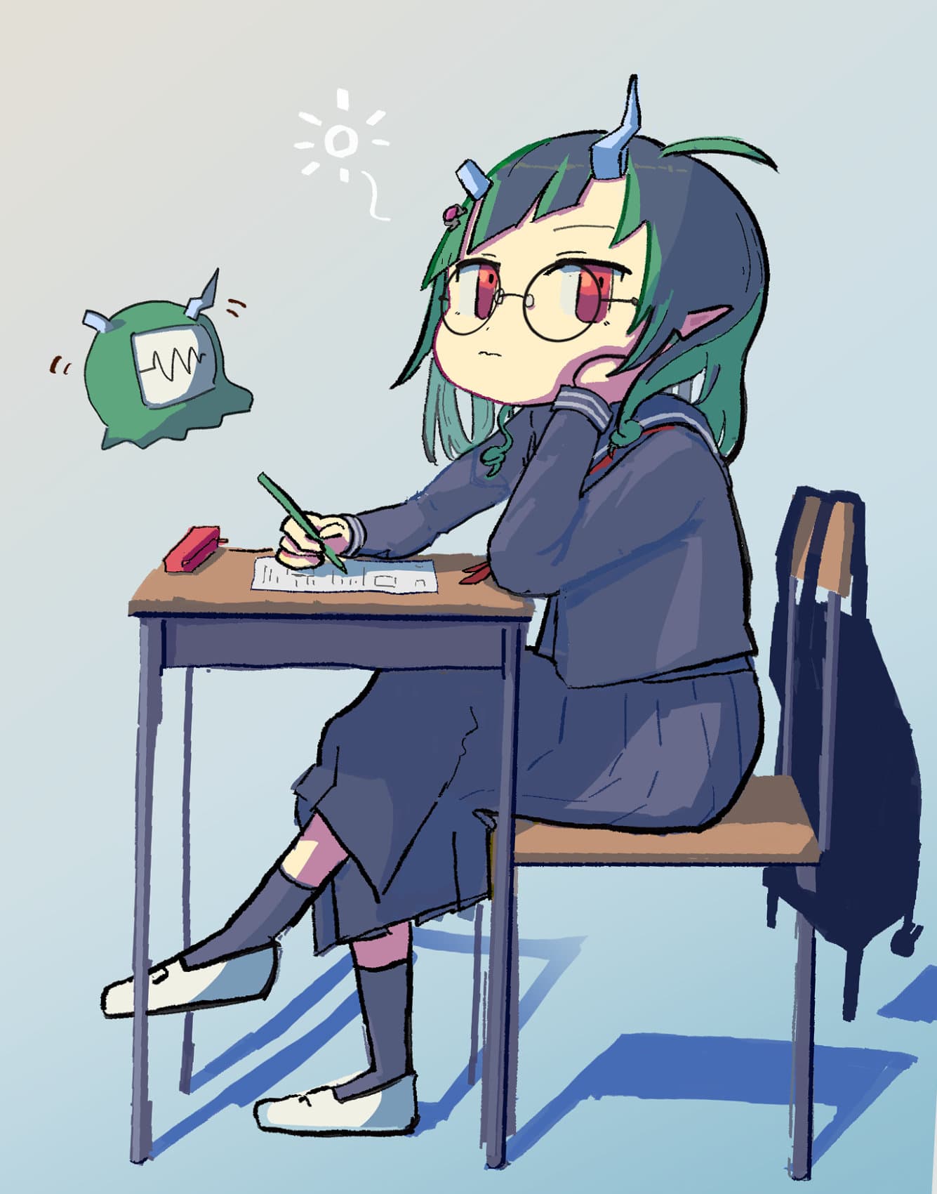 獅子王クリス-学生服